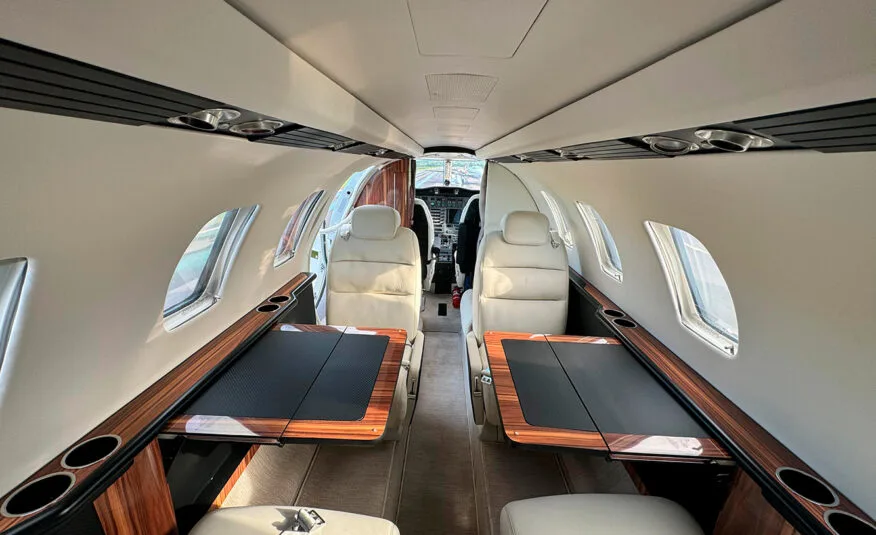 Cabine executiva do Citation CJ1+
